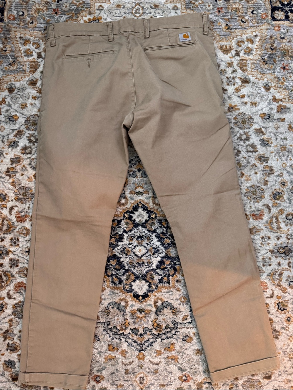 Carhartt WIP Men's Chino Pants in Tan